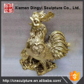 hot sale life size bronze rooster sculpture